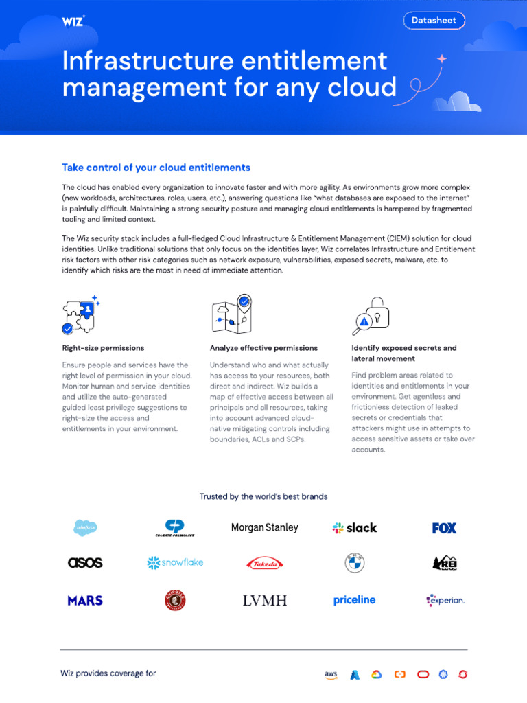 Cloud Infrastructure Entitlement Management | PDF | Computer Security ...