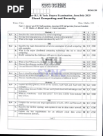 BCS613D Advanced Java Exam Paper | PDF | Computer Programming ...