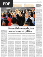 Entrevista Enrique Peñalosa en diario "Folha" de Sao Paulo