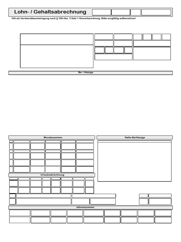6 Lohnscheine 2025 07 | PDF