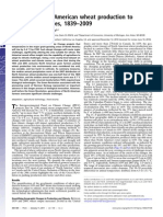 Adapting North American Wheat Production To Climatic Challenges, 1839 - 2009