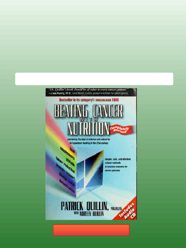 BEATING CANCER WITH NUTRITION 3rd Edition Patrick Quillin download BEATING CANCER WITH NUTRITION 3rd Edition Patrick Quillin download