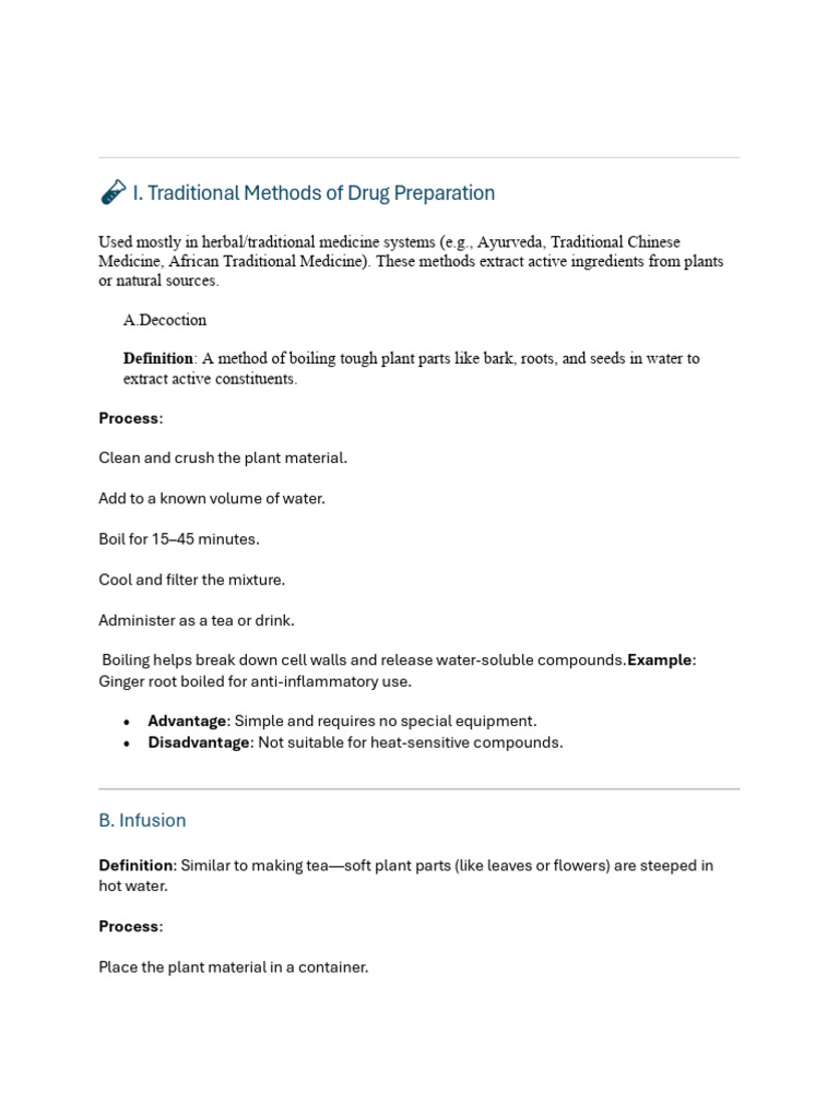 Drug Preparation Methods in Pharmacology | PDF | Topical Medication ...