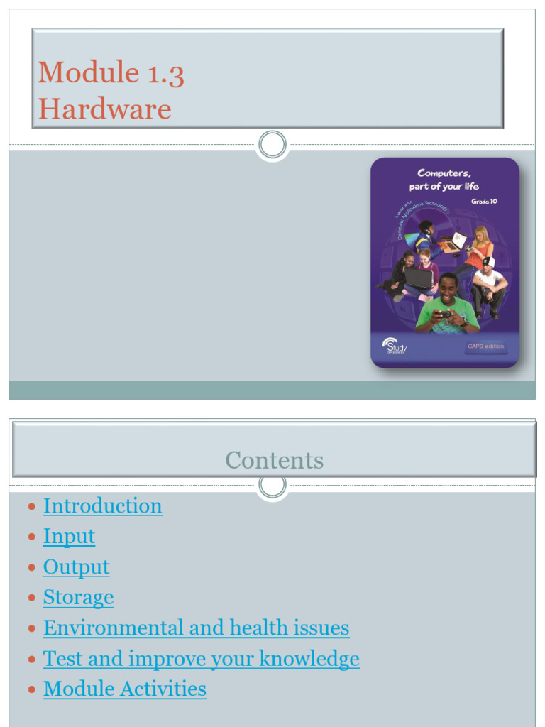 Understanding Computer Hardware Basics | PDF | Computer Monitor ...