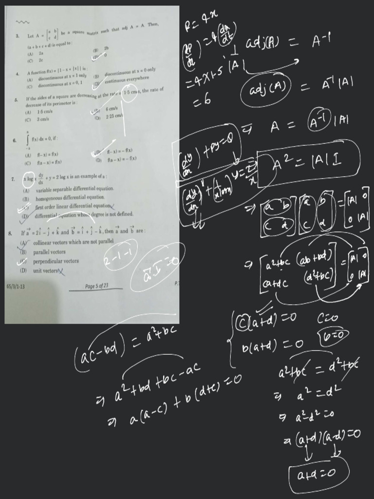 Class Notes | PDF