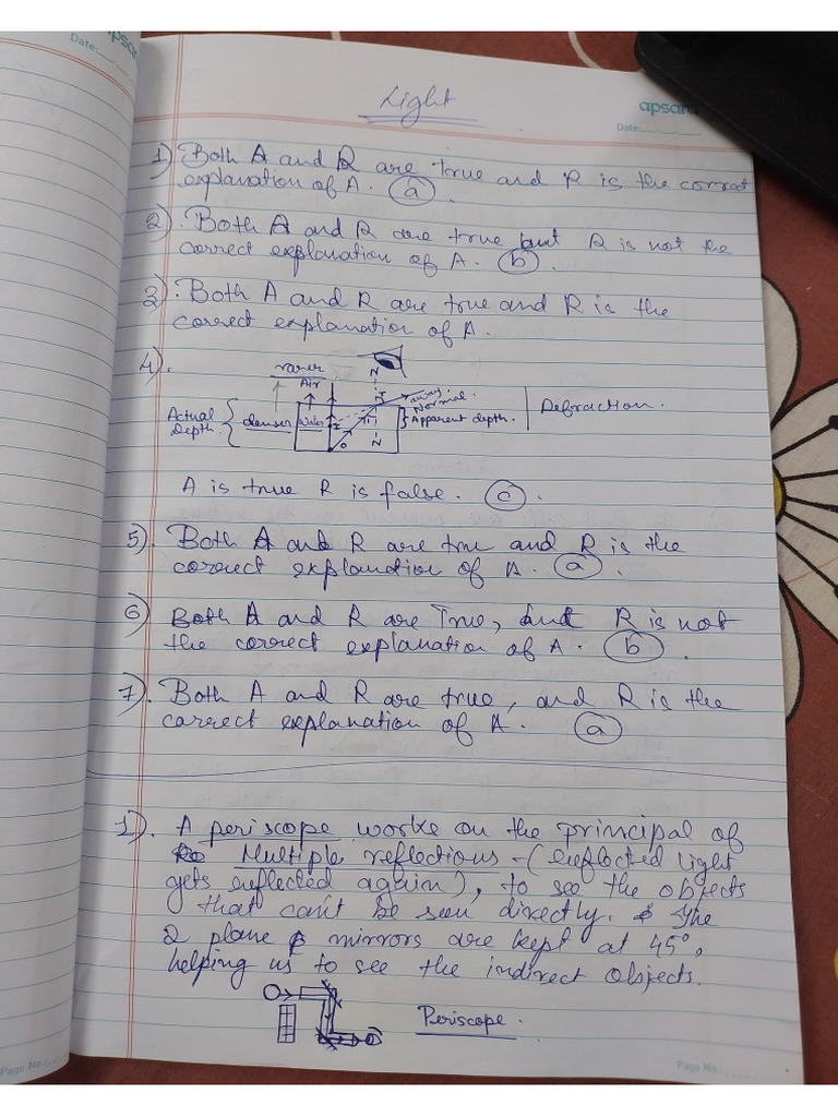 Answer Sheet (Science) | PDF