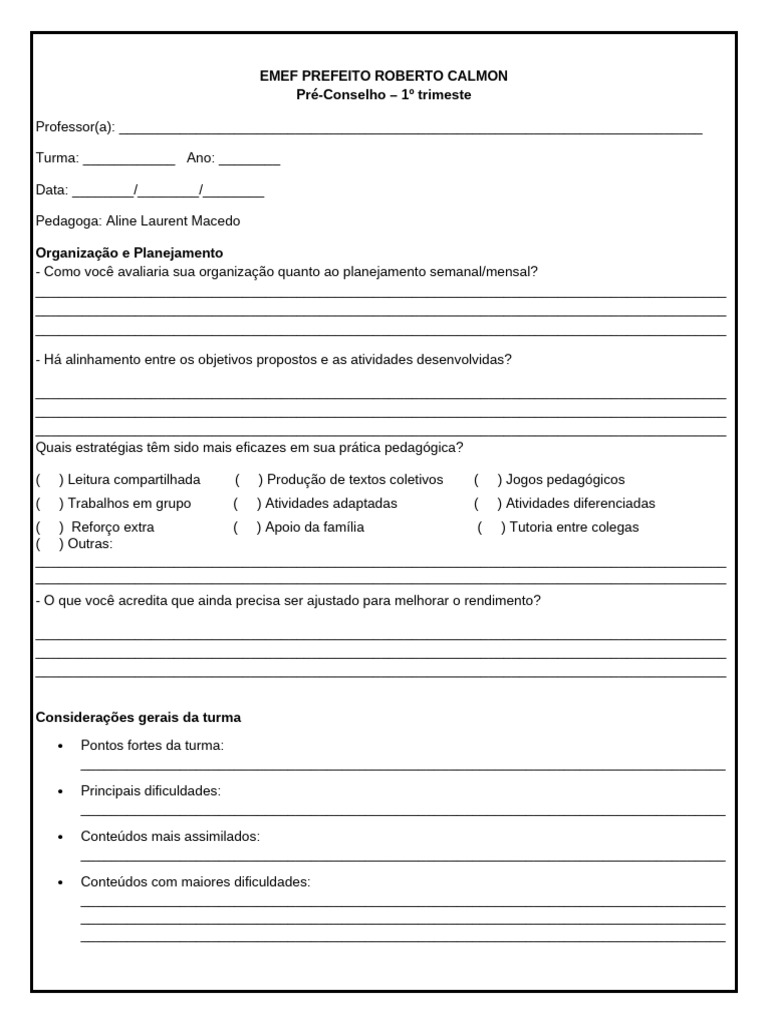 Roteiro Simplificado Ajustado 4e5ano Pdf Pedagogia Psicologia