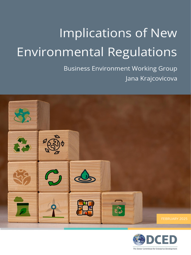 Implications of New Environmental Regs | PDF | Sustainability | Climate ...