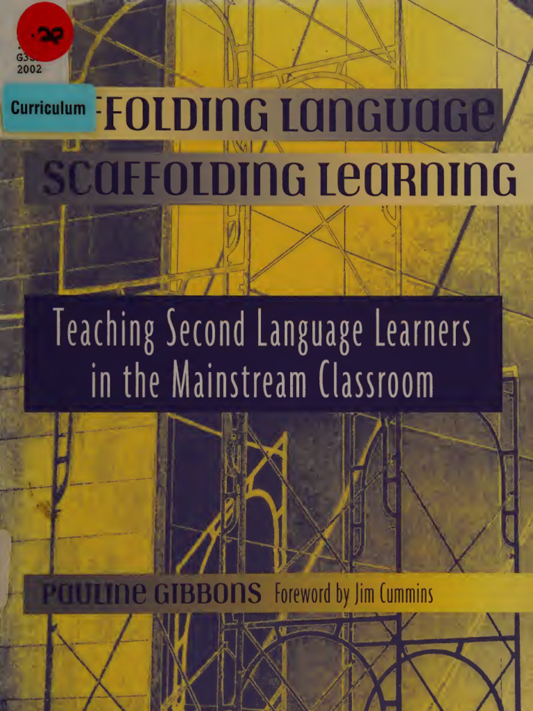 Scaffolding Language, Scaffolding Learning | PDF | English As A Second ...