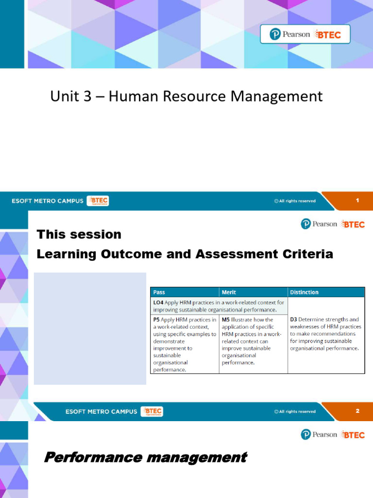 Performance Management in HRM | PDF | Human Resource Management ...