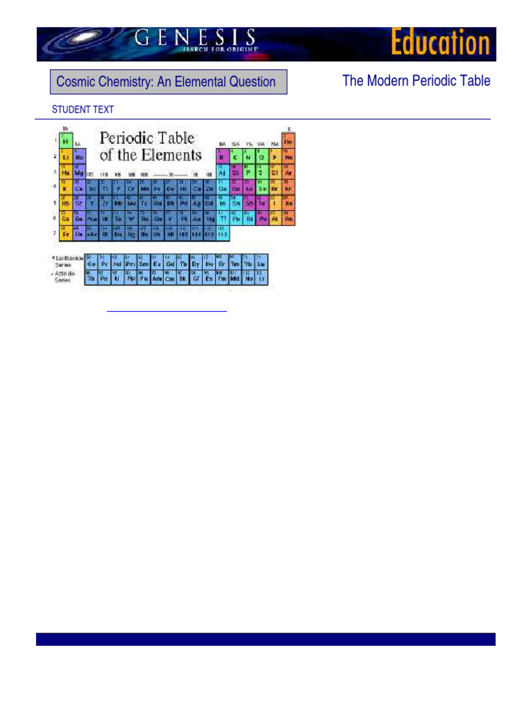 Properties of Nonmetals in the Periodic Table | PDF | Chemical Elements ...