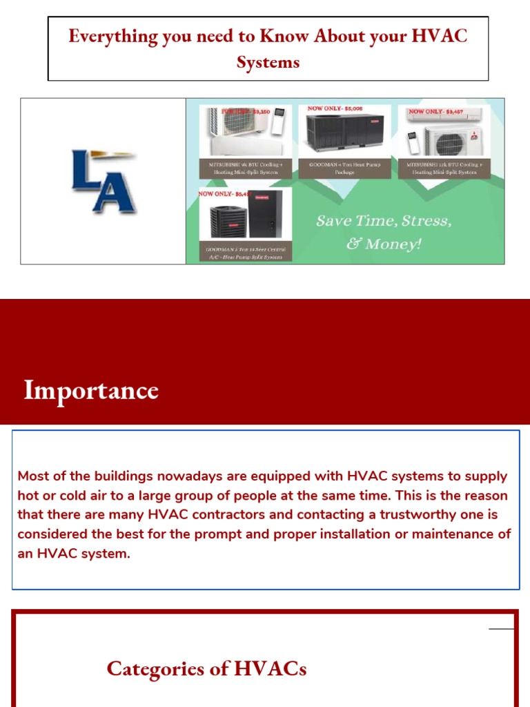 Everything You Need To Know About Your HVAC Systems | PDF