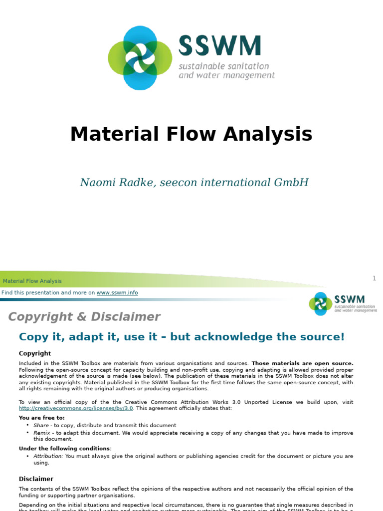 RADKE 2013 Material Flow Analysis 131021 | PDF | Natural Environment ...