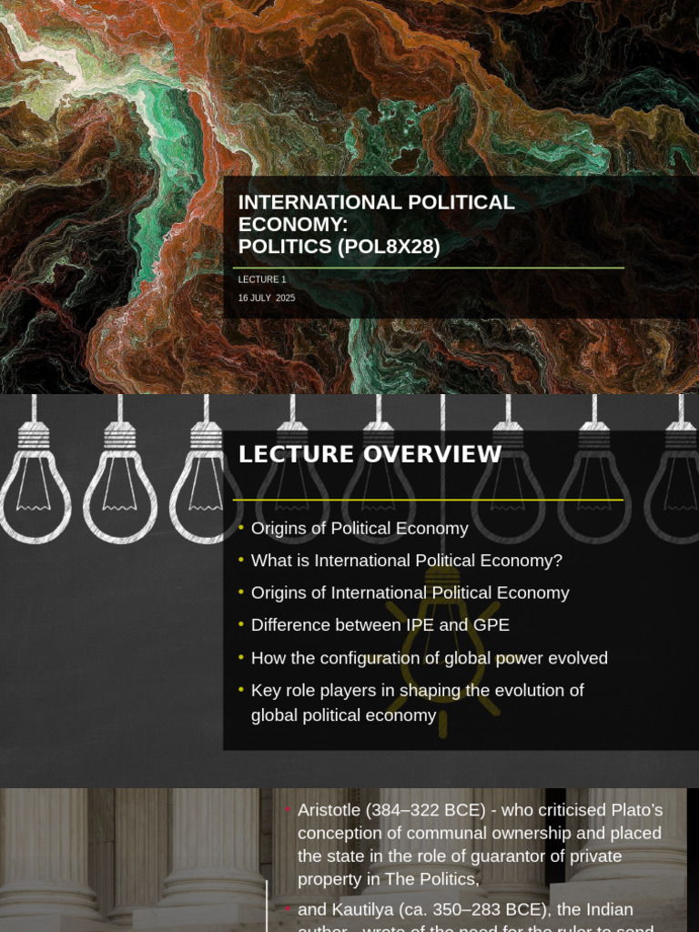 Introduction to International Political Economy | PDF | Economics | Europe