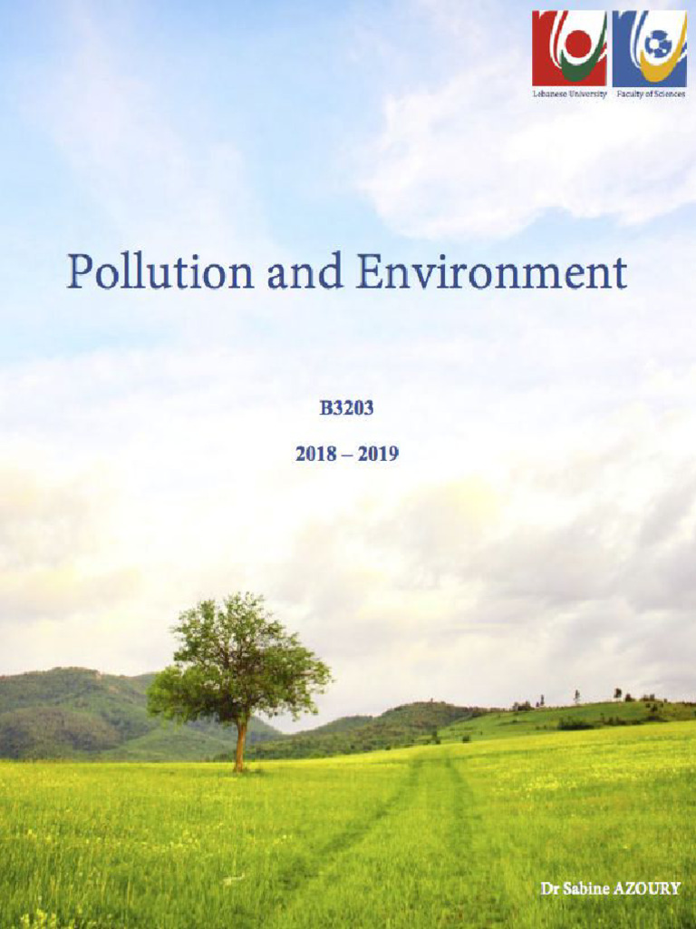 Environment and Pollution | PDF