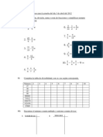 Repaso para la prueba del día 3 de abril del 2012