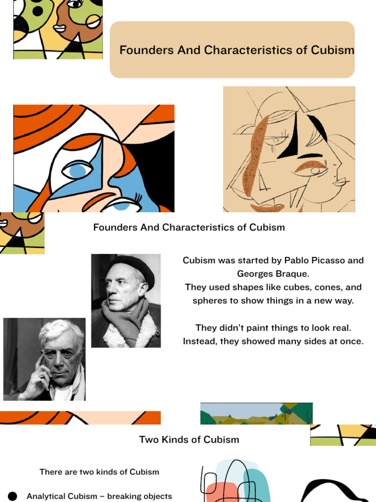 Cubism: Founders and Key Traits | PDF | Cubism | The Arts