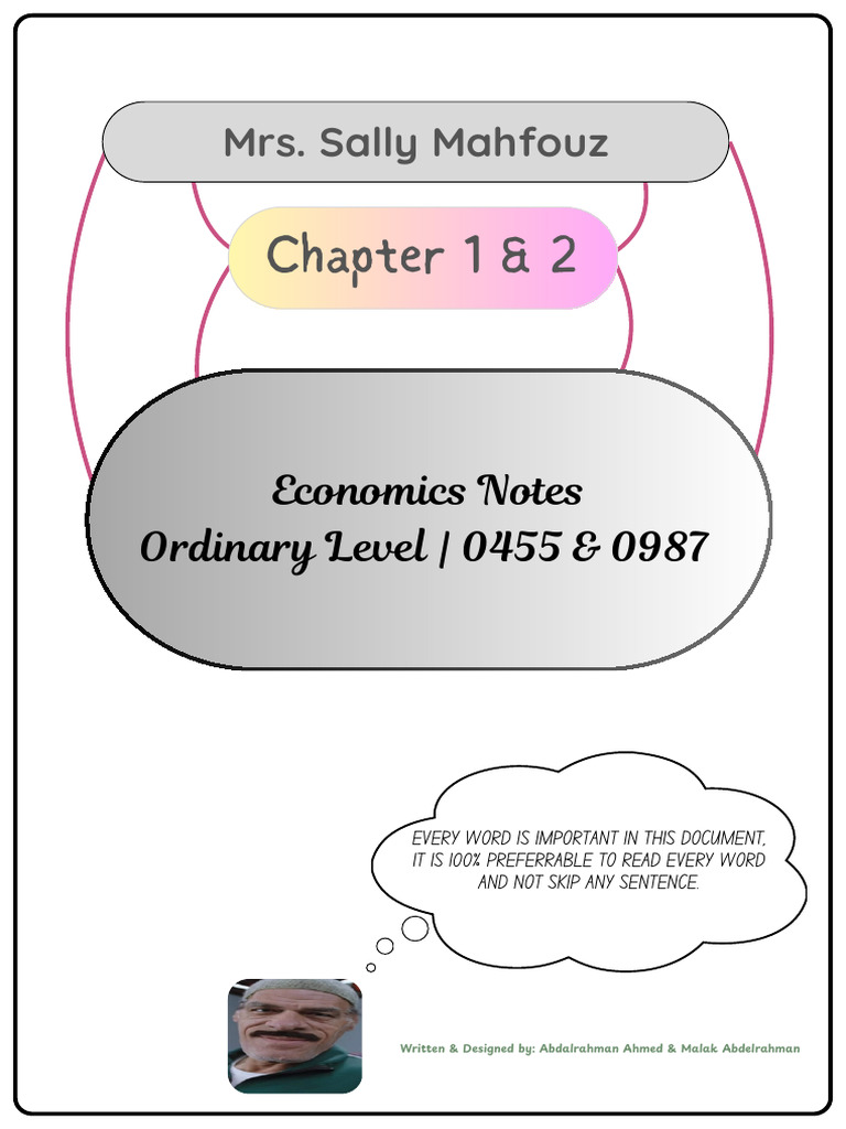 Fundamentals of Economics Overview | PDF | Elasticity (Economics ...