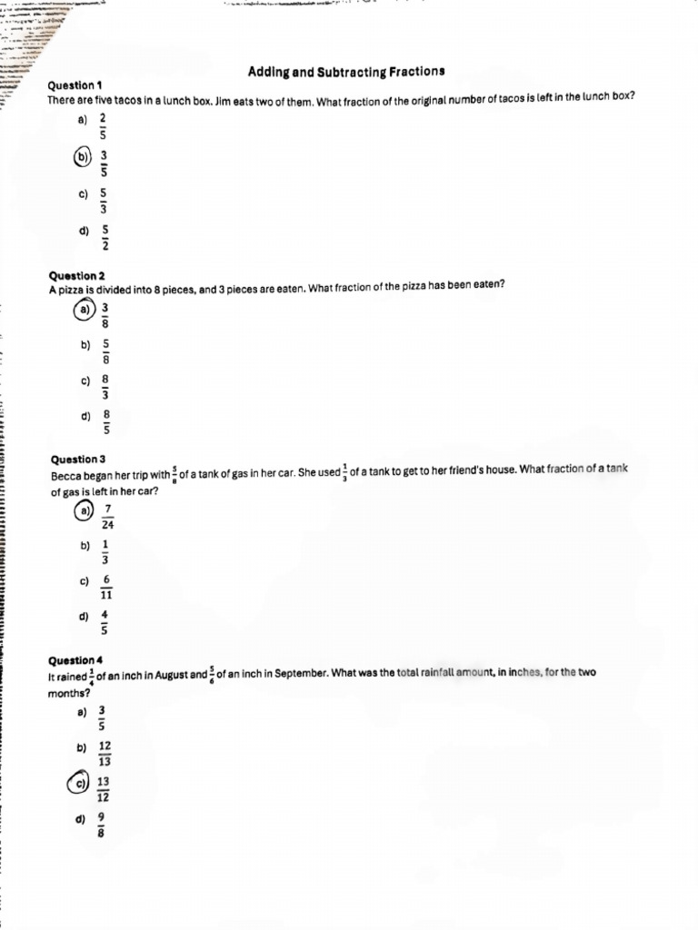 Day 2 Packet Answers Apr 2025 | PDF