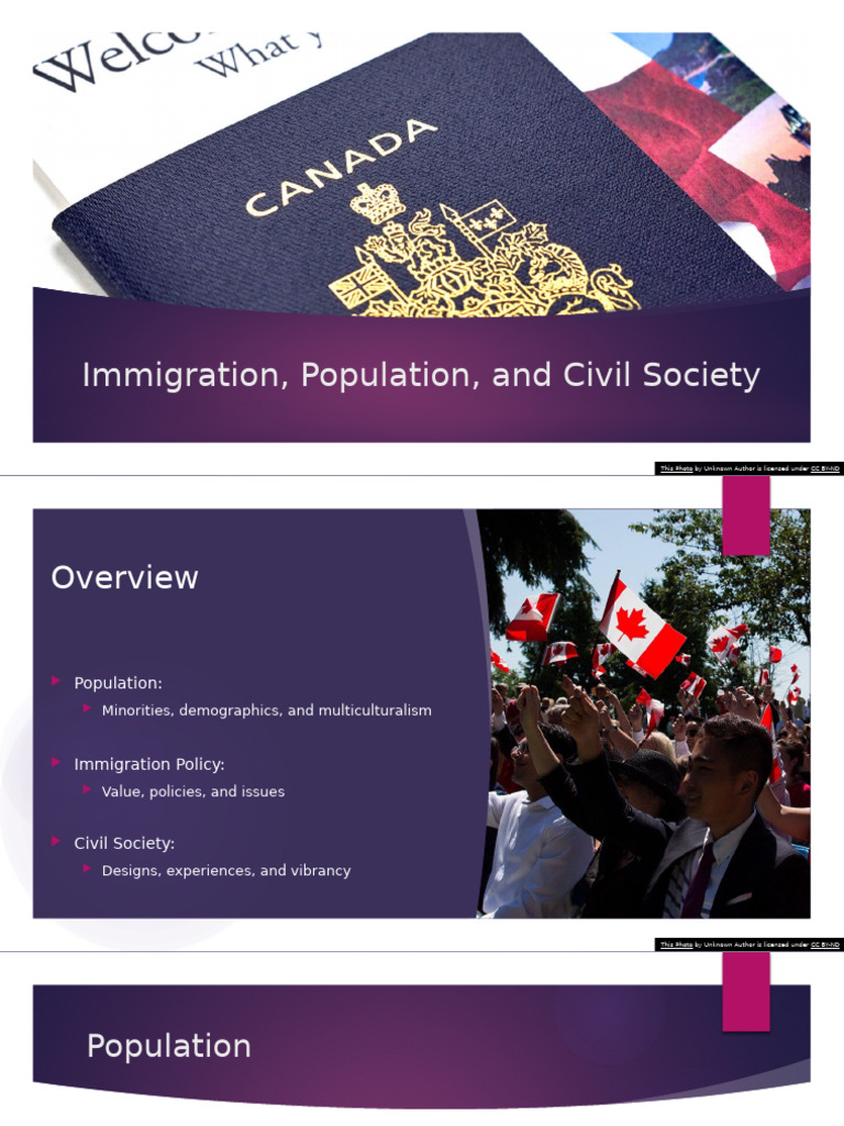 Immigration and Civil Society in Canada | PDF | Immigration ...