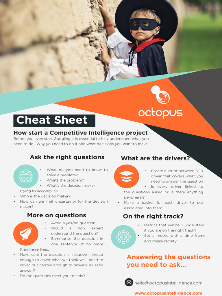 How Start A Competitive Intelligence Project | PDF | Cognition ...