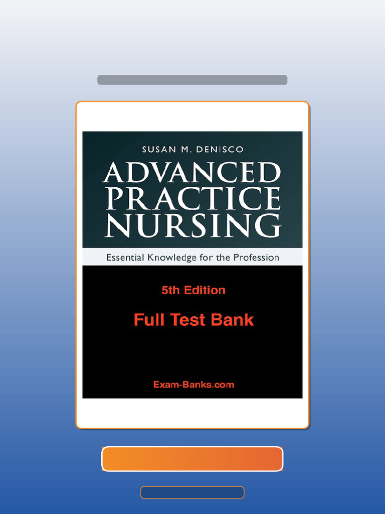 Advanced Practice Nursing Essential Knowledge For The Profession ...