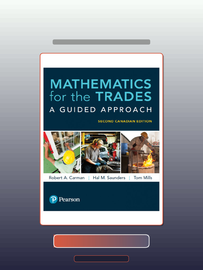 Mathematics For The Trades A Guided Approach Second Canadian Ebook and ...