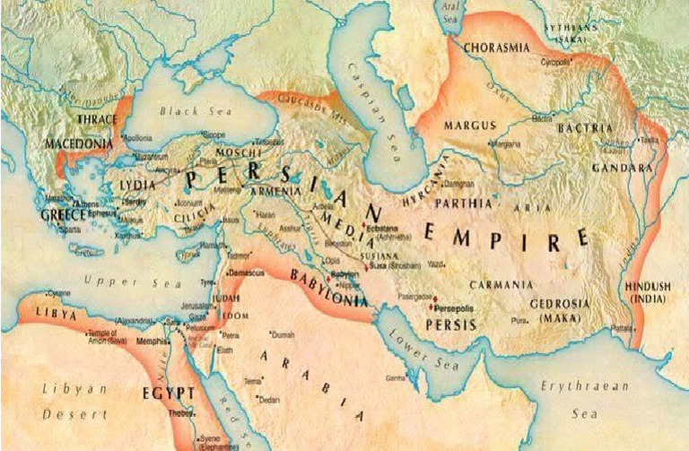 Mapa NG Persia 6 Copies | PDF