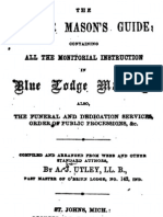 The Master Masons Guide - A Utley