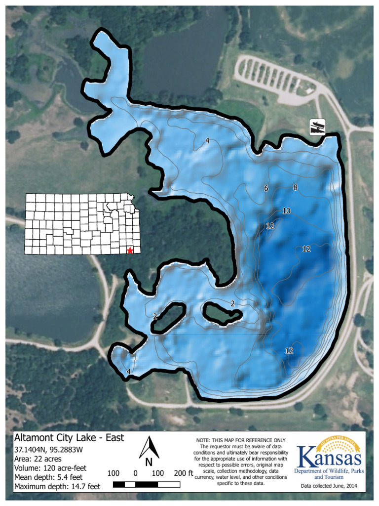 Altamont City Lake Depth Data | PDF