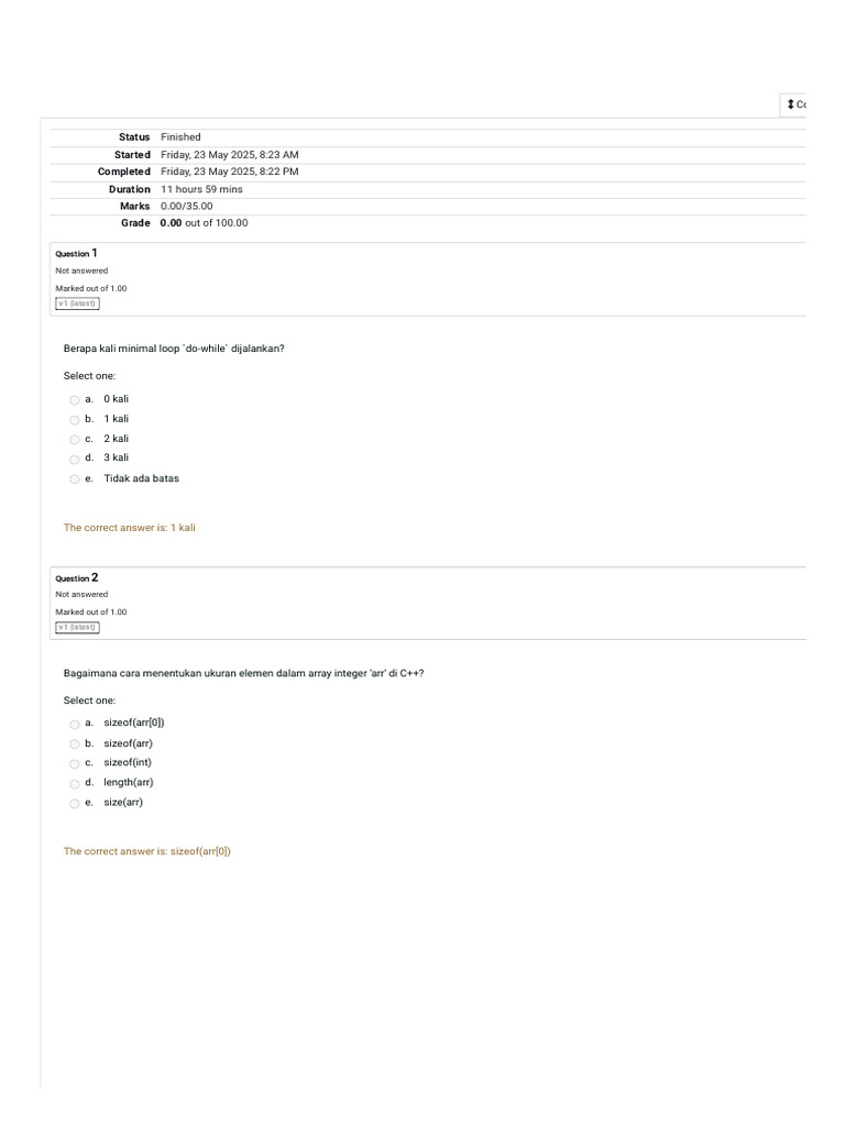 Output Kode C++ dan Struktur Kontrol | PDF