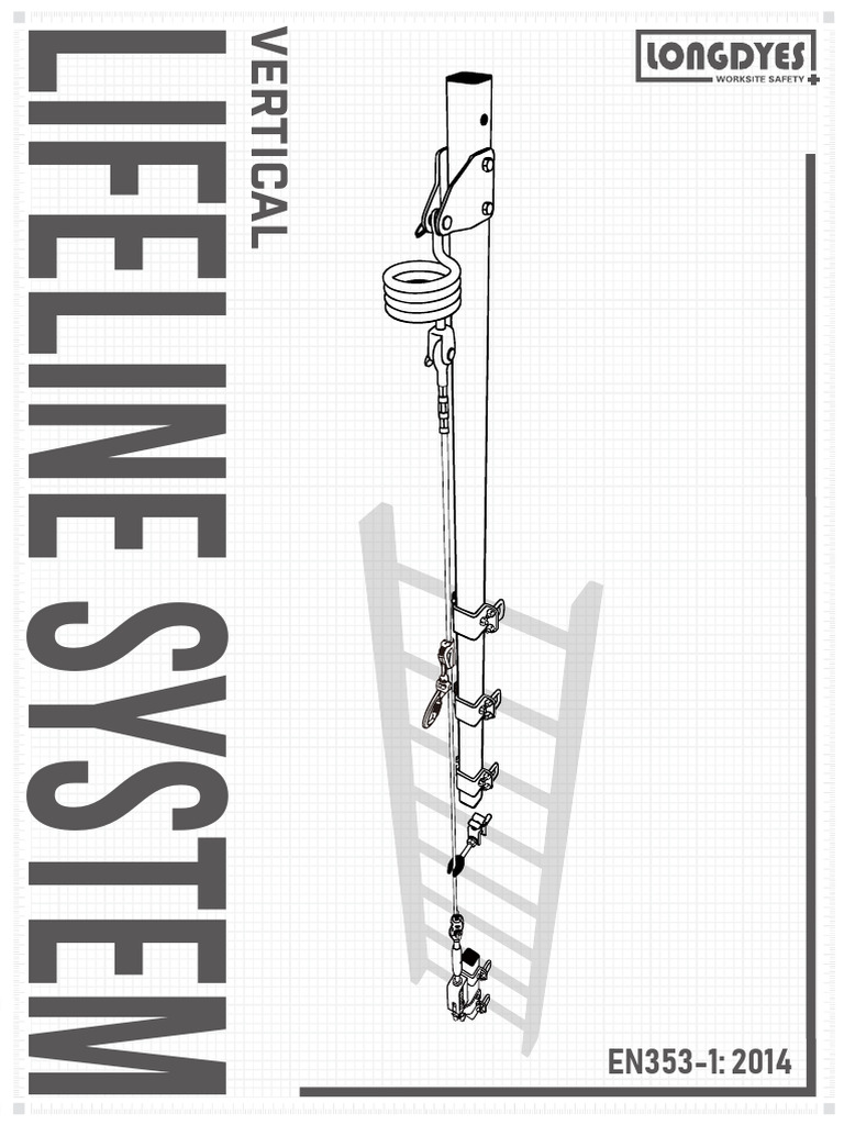 Vertical Lifeline System Components Guide | PDF | Anchor | Screw