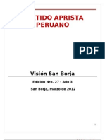 Boletín Visión San Borja - 027 - 2012