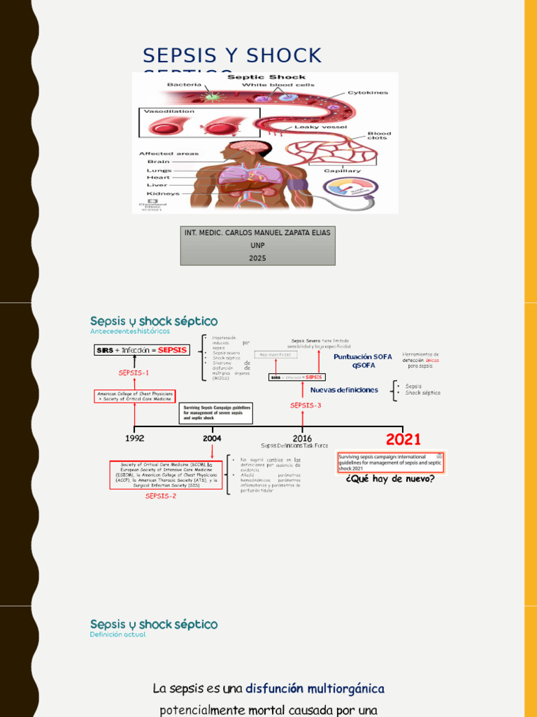 Sepsis y Shock Septico | PDF