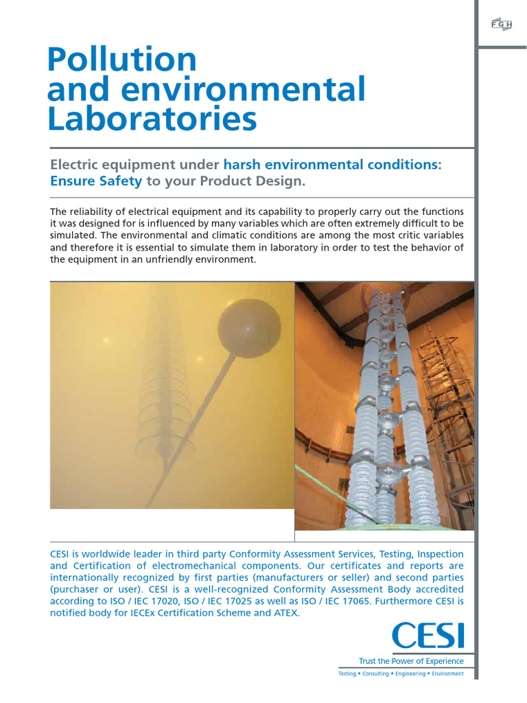 Testing Electrical Equipment in Harsh Environments | PDF | Insulator ...