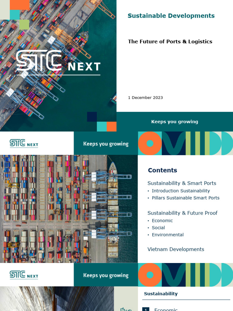 Sustainable Smart Ports in Vietnam | PDF | Port | Cargo