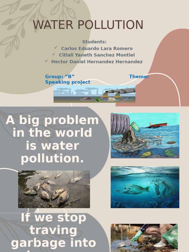 Water Pollution | PDF