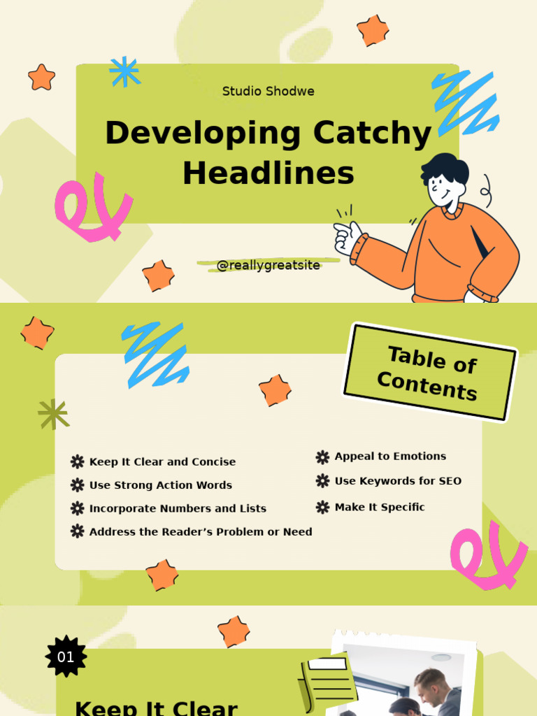 Workshop Making Headlines | PDF