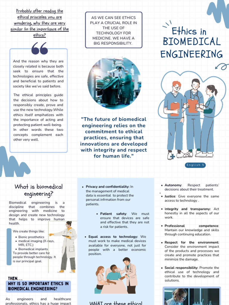 Ethics in Biomedical Engineering Explained | PDF | Biomedical ...