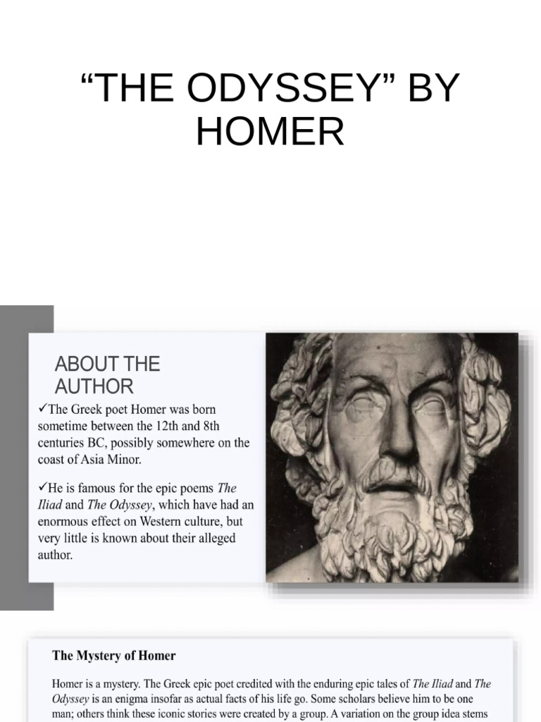 Ge Elec 3 - Lesson 4 - The Odyssey by Homer | PDF