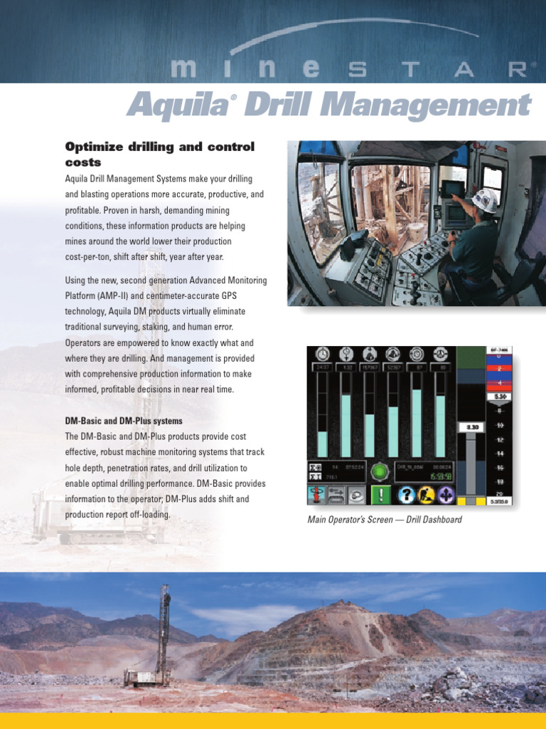 Aquila Drill Management Systems Overview | PDF | Drill | Information