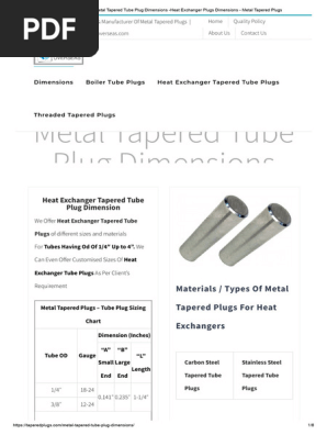 Exchanger Tube Plugs Chart Knowing Your Plug And Receptacle With Nema