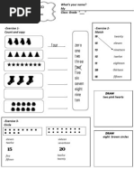 Download Numbers 0-20 Practice Exercises  by Lusine Gharibyan SN89698229 doc pdf