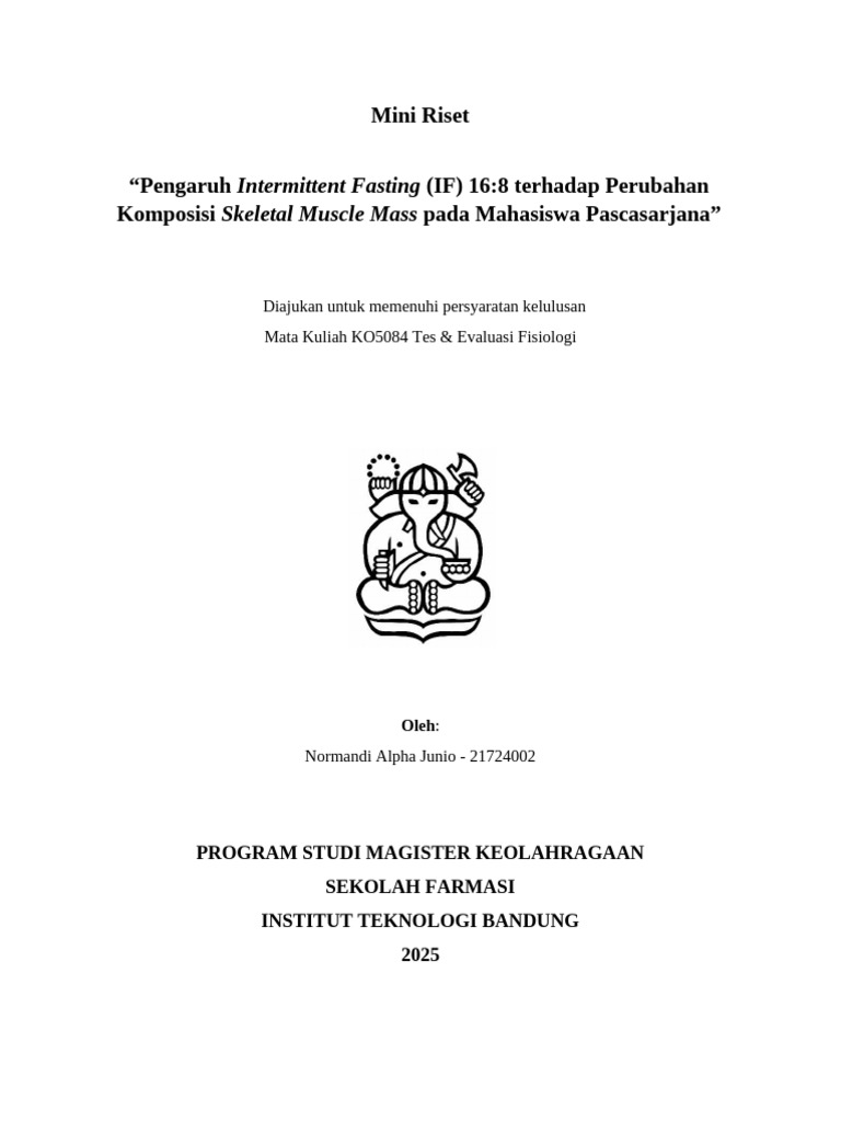 Tes Dan Pengukuran Mini RIset | PDF