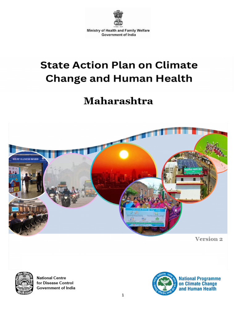 Maharashtra Climate Health Action Plan | PDF | Air Pollution | Particulates