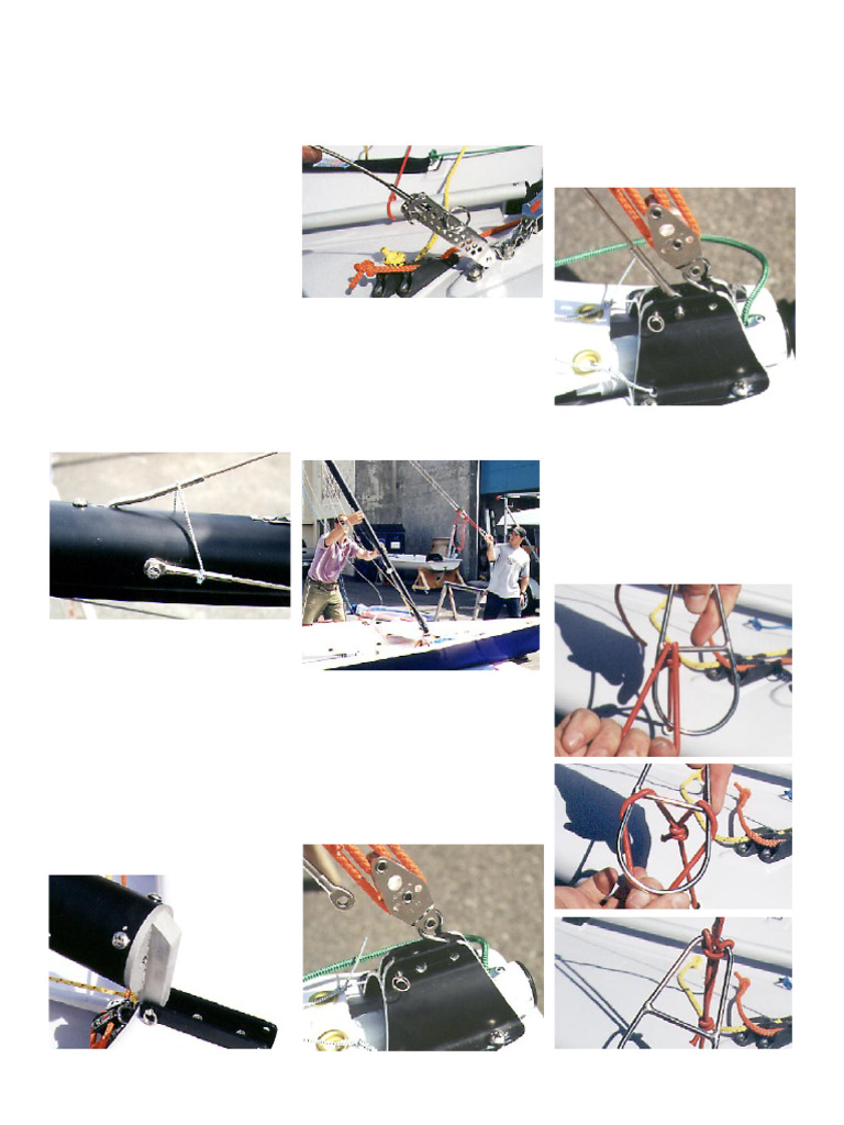 29er Rigging and Spinnaker Guide | PDF | Sail | Sailing Ships