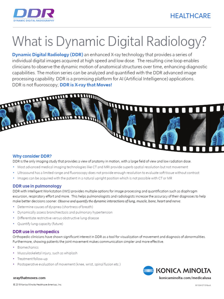 Dynamic Digital Radiology Overview | PDF