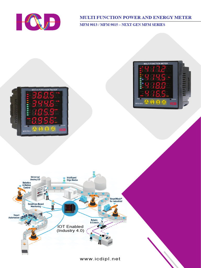 IoT-Enabled Multi-Function Power Meter | PDF | Electric Power ...