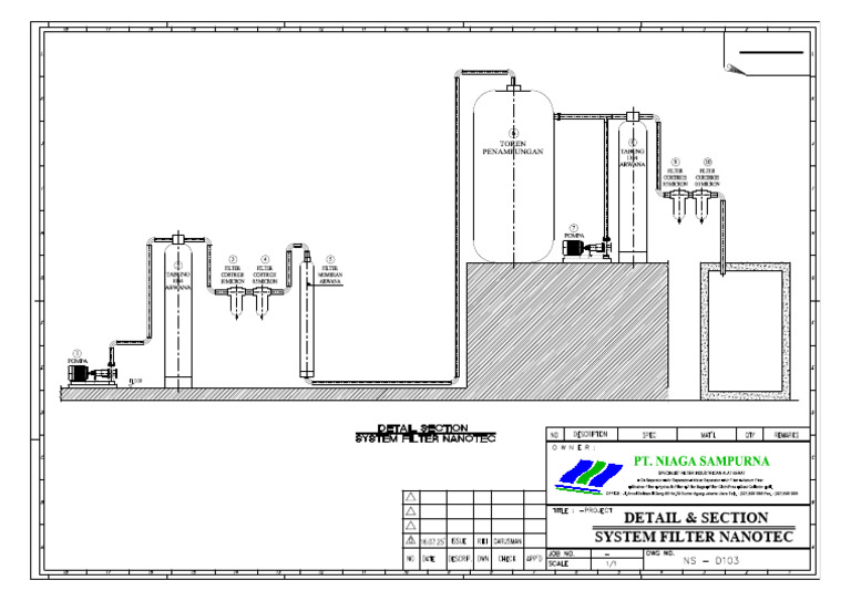 NS D103 (Section System Filter Nanotec) | PDF