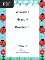 Werkboek Wiskunde GR 2 | PDF